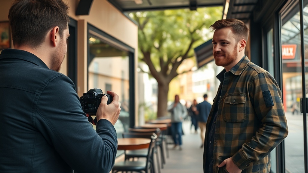 איך נראה תהליך צילום לטינדר אצל אלכס זנביץ'?