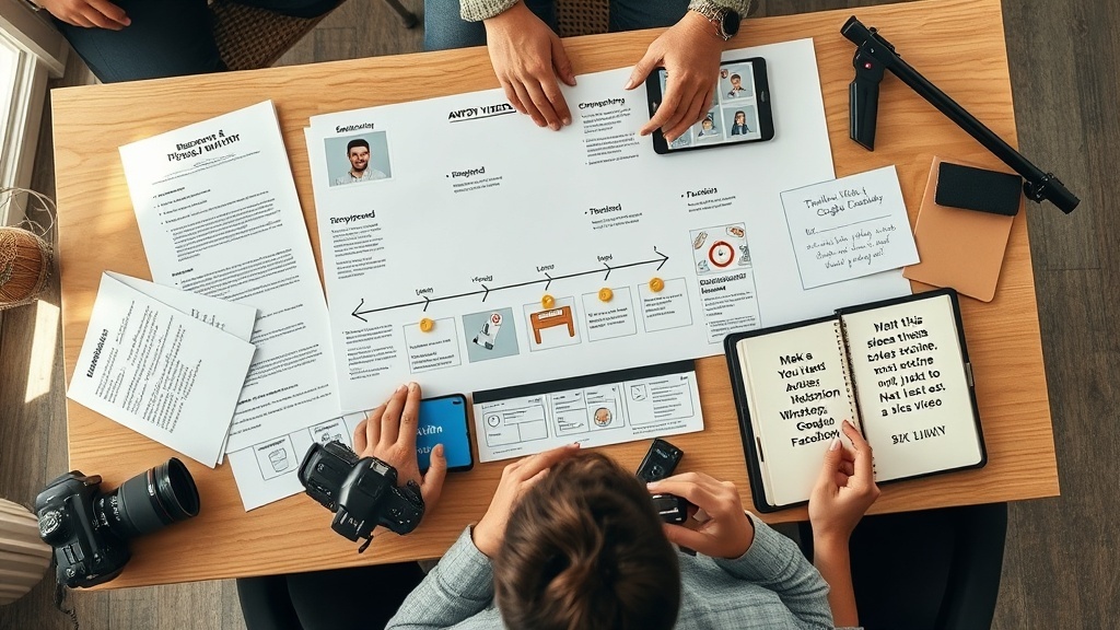 איך נראה תהליך חכם של הפקת סרטון תדמית